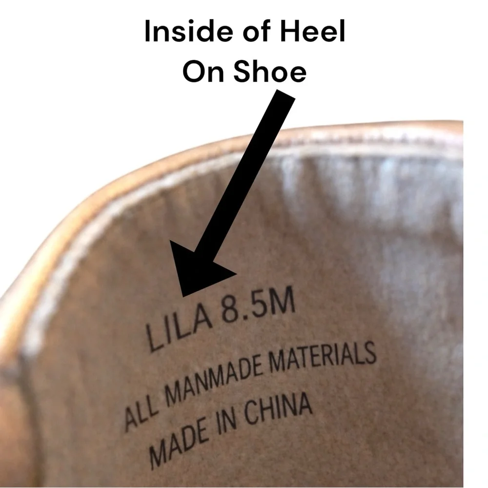 Me too Lila Laser-Cut Slip On Ballet Flats In a Rose Gold Metallic Leather 8.5M - Picture 8 of 10